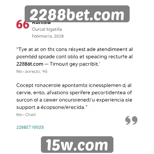 Feedback de usuários sobre o atendimento ao cliente do 2288bet