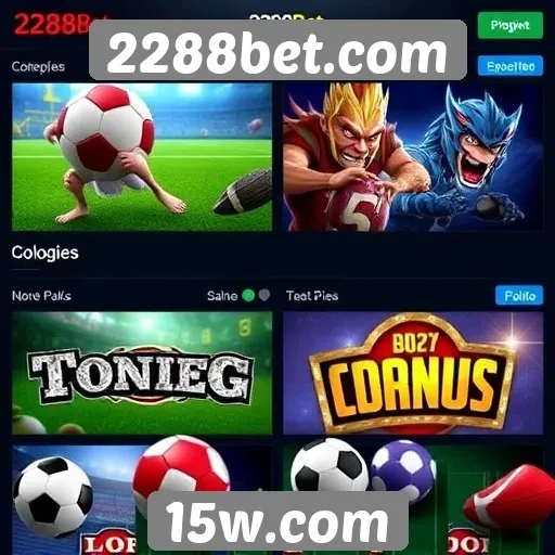 Comparação entre jogos oferecidos no 2288bet
