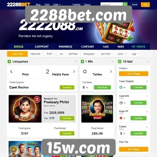 Análise das ofertas de jogos disponíveis no 2288bet